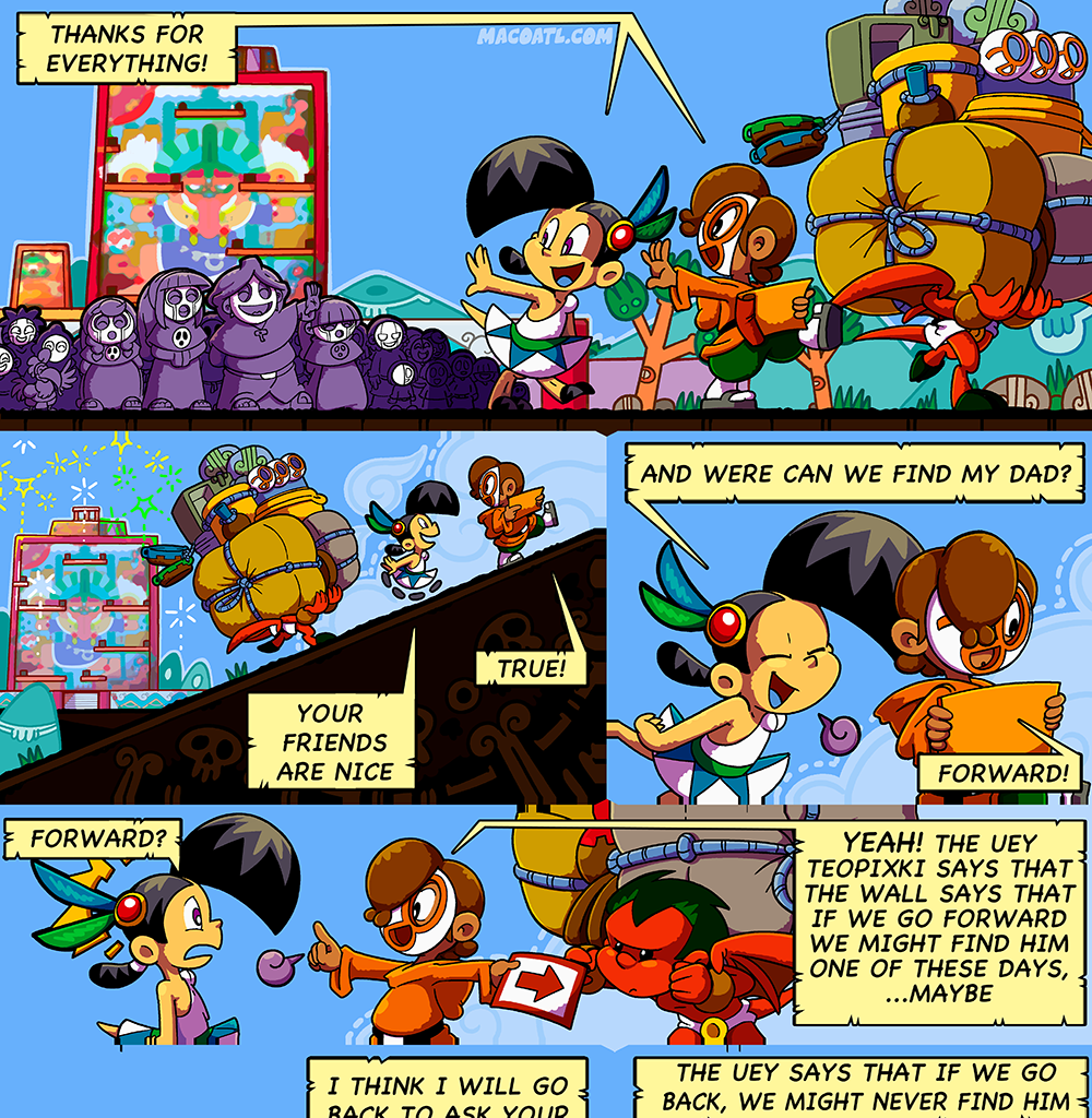 Macoatl - Episode 184, Page 1: The Pitayos 85